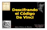 Descifrando el Código Da Vinci - ig-shinshiro.com · *Ha escrito 4 obras, siendo la más importante y de mayor impacto el Código Da Vinci #### Se ha declarado un “creyente con