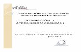 CURSO I FORMACIÓN Y APRECIACIÓN MUSICAL - …aiim.es/.../2016/06/CURSO-I-FORMACIÓN-Y-APRECIACIÓN-MUSICAL.pdfEstudio identificativo de las distintas tesituras de la voz humana.