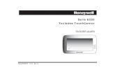 Serie 6280 Teclados TouchCenter - Home - Honeywell ... interfaz de automatización de inicio y seguridad, al TouchCenter se puede acceder para: • Rápida y fácil operación del