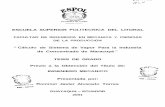 FACULTAD DE INGENIERIA EN MECANICA Y … CALCULO DE TUBERIAS DE VAPOR / CONDENSADO Y DE TRAMPAS DE VAPOR ..... 97 7.1. Parámetros Necesarios Para Dimensionar Tuberías de Vapor ...