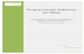Programación Didáctica de Oboemultimedia.conservatoriolucena.es/oboe.pdf · FSC FSC [Seleccionar fecha] Programación Didáctica de Oboe Conservatorio Profesional de Música “Maestro