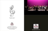 Folleto presentación Big Band Torrejón · La Big Band Torrejón es un ambicioso proyecto musical que nace en 2014 gracias a la iniciativa de un numeroso grupo de músicos amantes