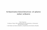Urbanismo bioclimático: el plano solar urbanoproyectoedea.com/pdf/jornadasPasivas/11.45h.Urbanismo_Bioclimatic… · PARA EL CONFORT EN VITORIA-GASTEIZ ... 1 CARTA DE IRRADIACIÓN