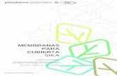 MEMBRANAS PARA CUBIERTA SIKA - Materiales …materiales.gbce.es/wp-content/uploads/2017/06/PMGBCe_MSC...MEMBRANAS SINTÉTICAS PARA CUBIERTAS, SIKA materiales.gbce.com plataforma materiales