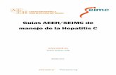 Guías AEEH/SEIMC de manejo de la Hepatitis Caeeh.es/wp-content/uploads/2017/06/consenso.pdf · Guías AEEH/SEIMC de manejo de la Hepatitis C de pág 5 80 objetivo,la SEIMC, a través