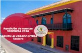 VIGENCIA 2016 CARMEN ALVARADO UTRIA Rectoracolmayorbolivar.edu.co/files/rendicion-de-cuentas-2016.pdf · norma NTC ISO 19011:2012 armonizado con MECI 1000:2014 por ICONTEC e ISOLUCIONES