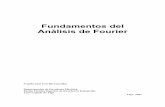 Fundamentos del Análisis de Fouriergrupo_ene.webs.uvigo.es/wordpress/publicaciones/Apuntes_  · PDF fileINTEGRAL DE FOURIER Y ESPECTROS CONTINUOS 35 III.1 De la Serie de Fourier