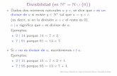 Divisibilidad (en N [f0g - Universidad de Alcalá (UAH) …... Pedro Ramos. Matem aticas I. Grado de Educaci on Primaria. Universidad de Alcal a. Descomposici on en factores primos