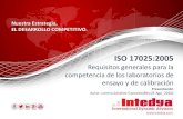 Nuestra Estrategia, SGI - Sistema de Gestión de la Calidad ... y excelencia/ISO 17025/PIC_ISO... · ISO 26000. Guía sobre Responsabilidad Social SGE21. Gestión Ética y Responsabilidad