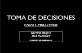 TOMA DE DECISIONES - meiga.info PLEURO-PULMONAR.pdf · • Litiasis renal. Ingreso en Urologia 10/2007 y 11/2007 por COLICO RENAL IZQUIERDO