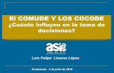 El COMUDE Y LOS COCODE - labmedios.comlabmedios.com/wp-content/uploads/2017/04/Comude-y-Cocode.pdf · urbano y rural, así como la de ordenamiento ... • Garantizar que las políticas