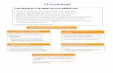El ecosistema - ieslasencinas.orgieslasencinas.org/wp-content/uploads/2016/05/Ecosistema-1º-ESO.pdf · Teoría del apartado ... f. 10 preguntas tipo test con 4 opciones de respuesta