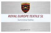 ROYAL EUROPE TEXTILE SL Americano Gramaje toallas: de 400 a 600 gr/m2 SL Consultar colores disponibles 6 Toallas Personalizadas 7 SL EN JACQUARD BORDADAS Albornoces Rizo BLANCOS 8