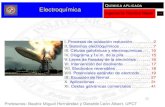 UÍMICA APLICADA Electroquímica Ingeniería Técnica …ocw.bib.upct.es/pluginfile.php/8295/mod_resource/content/1/T08-N.pdf · Serie electroquímica ELECTROQUÍMICA VIII. Potenciales