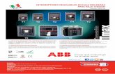 Folleto ABB SACE - Distribuidor é importador de … algunas solucones exclusivas que sólo ABB puede ofrecerle, como los modernos relés electrónicos diseñados para el nuevo Tmax