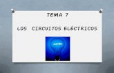 TEMA 7 LOS CIRCUITOS ELÉCTRICOS - iesmontevives.es 7_0... · O Lámparas fluorescentes y de bajo consumo:: Poseen gases en su interior para emitir luz. O Movimiento: Por medio de