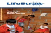 Filtros de agua para uso en hogares y exteriores - wiley.com · El concepto de LifeStraw® Los Objetivos de Desarrollo del Milenio (MDG) procuran reducir a la mitad la proporción