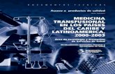 MEDICINA TRANSFUSIONAL EN LOS PAÍSES DEL … · 2012-01-07 · Organización Panamericana de la Salud.Tecnología y Prestación de Servicios de Salud.Medicamentos Esenciales, ...