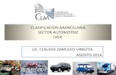 CLASIFICACION ARANCELARIA SECTOR ...grupotic.com.mx/claa/capacitaciones/20y21ago2014.pdf85.15 MAQUINAS Y APARATOS PARA SOLDAR (AUNQUE PUEDAN CORTAR), ELECTRICOS (INCLUIDOS LOS DE GAS