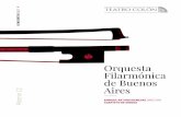 Orquesta Filarmónica de Buenos - Teatro Colón de mano - OFBA... · /“Concierto para cuarteto de cuerdas e instrumentos de viento ... durante su detención-, infinidad de partituras