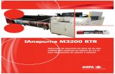 Anapurna M3200 RTR - repsan.es · Anapurna M3200 RTR es una impresora específica para soportes en ... Anapurna Mv producidas por Agfa Graphics ofrecen una amplia gama cromática