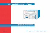 MultiRanger Plus - Siemens AG · MultiRanger Plus Technology based. Customer driven. Noviembre de 1996 Manual de Instrucciones PL-513-2 33455132 Rev 1.1