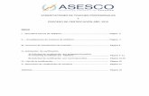 ACREDITACIONES DE COACHES PROFESIONALES Y … · Este documento es un sumario de los criterios de certificación de la Asociación Española de Coaching (ASESCO). Obtener estas credenciales