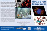 Descripción de los Estudios Grado en Bioquímica€¦ · por lo que no podrá utilizarse como base de ningún ... Moleculares de la Vida”, ... conocimientos de la Bioquímica y