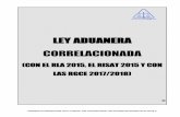 LEY ADUANERA CORRELACIONADA - iucaaarem.mx · - Sistema Electrónico Aduanero ... - Información que se transmite en documento electrónico o digital como anexos al Pedimento ...