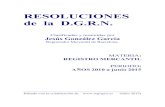 RESOLUCIONES de la D.G.R.N. - REGIS PRO. es ...regispro.es/wp-content/uploads/2015/07/EBOOK-RDGRN-MERCANTIL … · correcta sería denegar la inscripción del aumento de capital.