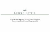 A.W. FABER CASTELL PERUANA S.A. Responsabilidad … · Sentimos obligación consistente y compromiso con las personas ... una “Carta Social” bajo los ... almuerzo/cena.