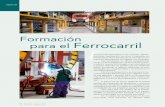 Formación para el Ferrocarril E - Portada - Revista VÍA ... formacion julio 2017.pdf · verdaderas necesidades de em- ... marketing, comunicaciones y ... gística intermodal y servicios