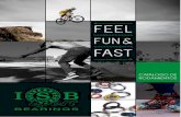 isbsport.comisbsport.com/CATALOGOS-ISB/Catalogo-ISB-Sport.pdf · BTT Los rodamientos 61902-2RS de la Serie V-MAX están indicados para el eje peda- lier de la bicicleta ya que contribuyen