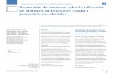 Artículo seleccionAdo de otrAs publicAciones Documento …coem.org.es/sites/default/files/revista/cientifica/vol6-n3/25-46.pdf · de profilaxis antibiótica en cirugía y ... local