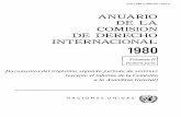 Anuario de la Comisión de Derecho Internacional, 1980 ...legal.un.org/ilc/publications/yearbooks/spanish/ilc_1980_v2_p1.pdf · ... la palabra Anuario seguida de ... Documento A/CN.4/334