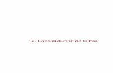 V. Consolidación la Paz - Facultad de Salud / Universidad ...uvsalud.univalle.edu.co/.../capitulo_v_consolidacion_de_la_paz.pdf · mayor eficiencia de las entidades responsables
