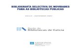 XULLO - DECEMBRO 2007 - Rede de Bibliotecas de Galiciarbgalicia.xunta.es/descargas/1208501545.pdf · 2013-02-17 · 003 ESCRITURA E SISTEMAS DE ESCRITURA. SIGNOS E SÍMBOLOS CALVET,
