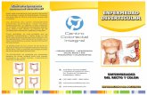 ENFERMEDAD DIVERTICULAR ABRIL 2016 - …centrocolorectal.com/pdf/enfermedad-diverticular-2016.pdf · COLON, RECTO Y ANO ENDOSCOPIAS Y COLONOSCOPIAS . ... La causa de la diverticulosis