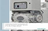 Subestaciones aisladas en gas de ... - energy.siemens… · Siemens AG, Energy Sector, subestaciones aisladas en gas de la serie 8DN8 7. Módulo de salida El módulo de salida une
