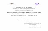 Tecnologías comerciales de hidrólisis térmica de lodos de ...uvadoc.uva.es/bitstream/10324/13756/1/TFM-I-297.pdf · A pesar de las ventajas antes mencionadas, la digestión anaerobia
