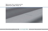 Manual de instalación MapeplaN pVC-p · Manual de instalación MaPePlan PVc-P. 3 ... 18 Soldadura de las juntas en T ... distancia de 1 cm desde el borde de . 2. (). ...