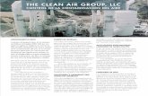 THE CLEAN AIR GROUP, LLC · serie de torre de relleno. LAVADORES HÚMEDOS El lavador húmedo tipo Venturi de The Clean Air Group es una de las respuestas más económicas para el