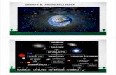 Tema 8 El universo y la Tierra · El sistema solar El movimiento de los planetas ... sobre si mismo es lo que se llama día) Los planetas del sistema solar ... Los movimientos de