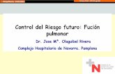 Control del Riesgo futuro: Fución pulmonar - … · AlergoMurcia, 24.05.2012 Future Risk. JM OLaguibel Control del Riesgo futuro: Fución pulmonar Dr. Jose Mª. Olaguibel Rivera