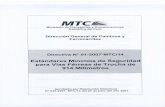 Ferrocarriles Directiva N° 01-2007-MTC/14transparencia.mtc.gob.pe/idm_docs/normas_legales/1_0_1289.pdf · Artículo 14° Curvas, peraltes y límites de velocidad Artículo 15° Peralte