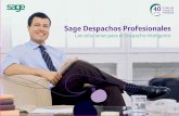 Sage Despachos Profesionales - prodata.es · NominaPlus Asesorías ... facturación esporádica o manual. Por contratos, dispone de un sistema que facilita la facturación por fechas,