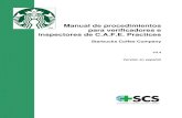 Manual de procedimientos para verificadores e …€¦ · CAFE_MAN_VerInsOps_Esp_4.4_052611.docx Página 2 de 59 Índice Introducción ... 2.0 Documentos de Referencia ...