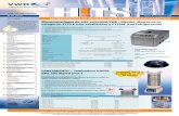 Microcentrífugas de alta velocidad VWR / Hitachi ...es.vwr-cmd.com/ex/downloads/magazine/Hits_17/HITS_4_2008_ES.pdf · • Provisto de número de serie y certificado de conformidad