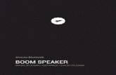 Altavoz Bluetooth BOOM SPEAKER - Centro Soporte … · 3 ¡ BIENVENIDO ! ES En esta guía encontrarás toda la información para sacar el máximo partido a tu SPC Boom Speaker. CREA