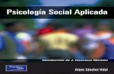 Psicologia Social Aplicadascf17986232a0edb1.jimcontent.com/download/version/1394752320/… · Tras unos primeros capítulos en los que se definen los campos diferenciados de la Psicología